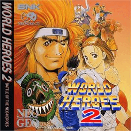World Heroes 2 Jet box art for Neo Geo CD